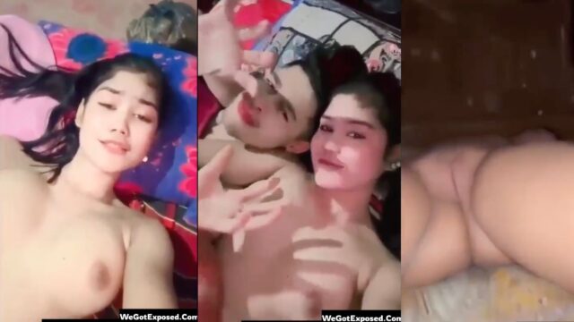 Cute Desi teen lover hard chudai ki mms video