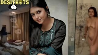 Bengali Actress Jinnat Farjana Chadni Hot Leaked MMS