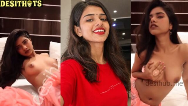 Barsha Jha Bed Tease Topless Boobs Video
