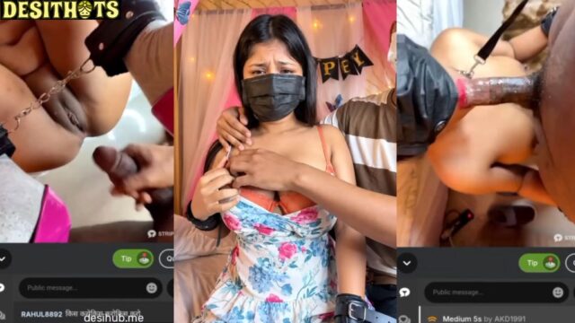 Horny Babe Girlfriend BDSM Live Fucking Video