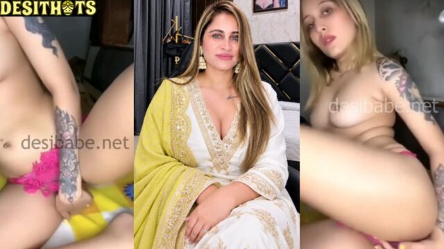 Magician Girl Mansi Topless Boobs Show Vibrator Play Finger Fucking Her Tight Pussy