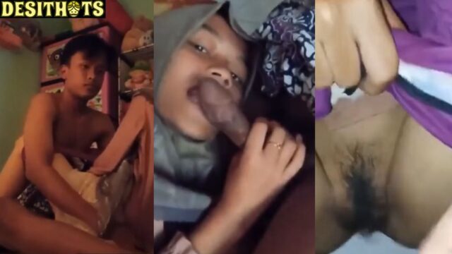 Hijabi Muslim Cousin Sister Plays with Big Cock and Gets Fucked MMS