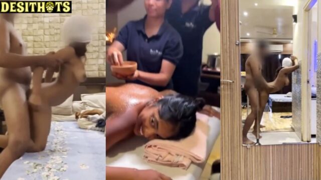 Tamil Hot Model Satya Rayaprolu Gets Sensual Massage Before Fuck