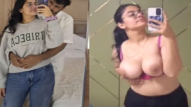 Viral HR office girl big boobs sucking in hotel room by teammate