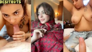 Anam Khan Full Nude Blowjob Showing Hanging Boobs